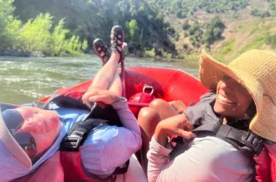 Rafting no rio Trinity em Big Flat: Classe II+ para iniciantes
