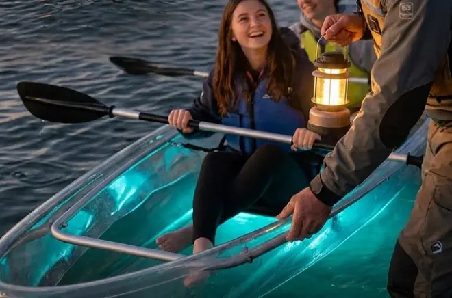 Kayak a Pensacola: Avventure in kayak trasparente e glow