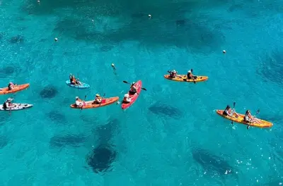 Schnorcheln in Xlendi, Gozo: Kajak-Höhlen & Meeresleben