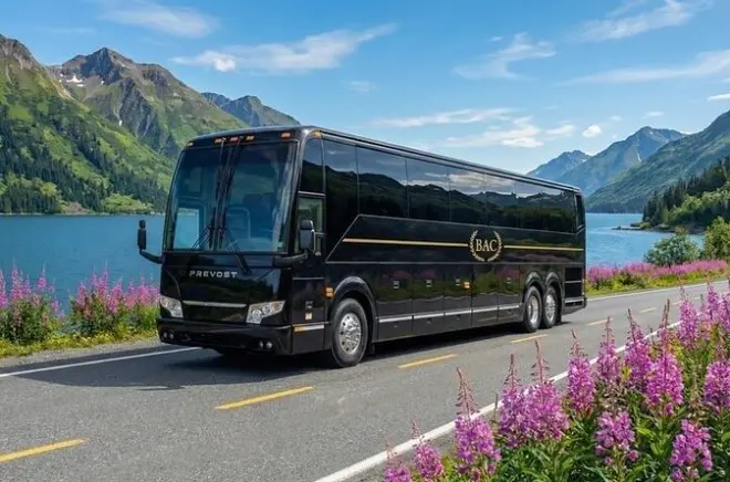Seward to Anchorage Bus Transfer: Cruise Embarkation Day