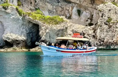 Gozo boat trip: Comino's Blue Lagoon, caves and swim stops