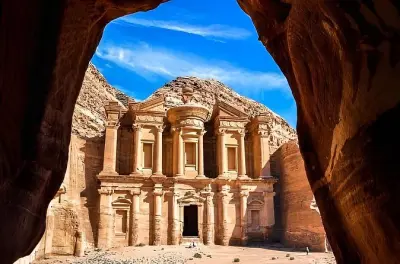 Petra 3-Stunden-Tour: Schatzhaus und Kloster