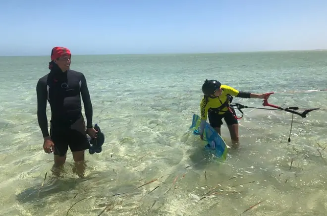 Aula de kitesurf na Austrália Ocidental: Aprenda a velejar