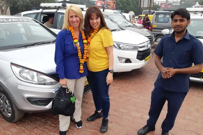 Transfert privé Jaipur Delhi : 5 heures de route avec chauffeur