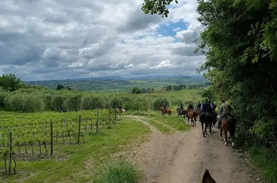 Horseback Riding in Pisa Hills: Scenic Trails & Tuscan Aperitif