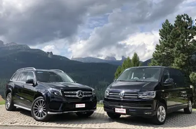 Transfert privé : De Cortina d'Ampezzo à l'aéroport de Venise