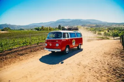 Temecula Weinprobe an 3 Weingütern im VW-Bus mit 4–6 Proben
