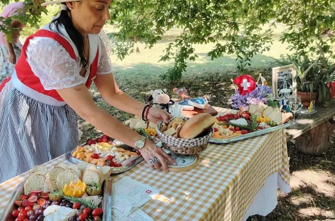 Visite de Colonia Suiza avec dégustation de fromages artisanaux