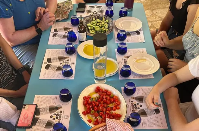 Corfu Organic Olive Oil Tasting at Family Farm: Peaceful olive grove setting