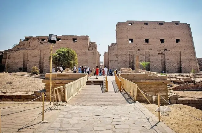 Temples de Karnak et Louxor depuis Port Ghalib, rive est incluse