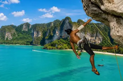 Rock Climbing Railay Beach, Krabi: Learn on Limestone Cliffs