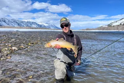 Pesca a pie guiada privada en Jackson Hole: 2 horas