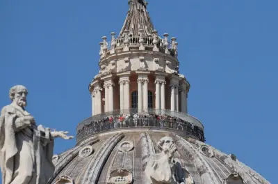 Eintritt Petersdom mit Kuppelzugang: Aufstieg zur Spitze