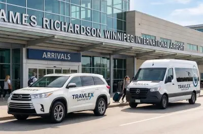 Navette aéroport Winnipeg : Transfert fixe vers 38 communautés
