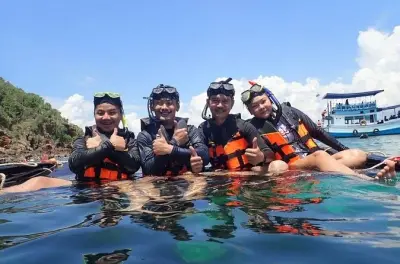 Snorkeling à Koh Talu depuis Hua Hin : Récifs coralliens et déjeuner