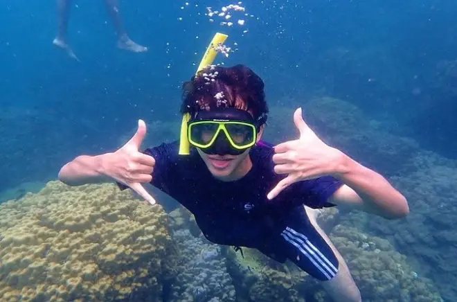 Snorkel em Koh Talu saindo de Hua Hin: Cemitério de conchas e corais