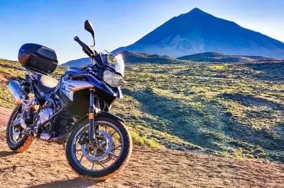 Teide Motorcycle Tour from Puerto de la Cruz: 180 km guided ride