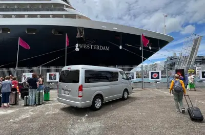 Transfert privé du terminal croisière à l’aéroport d’Auckland