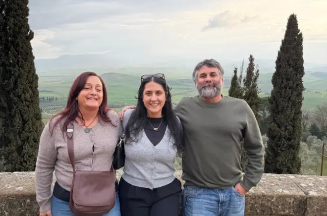 Degustação de queijo pecorino e Brunello na Toscana