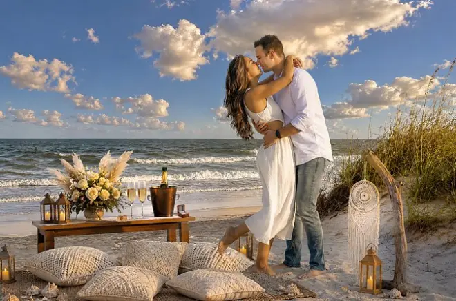 Jacksonville Beach Proposal: Fine-Art Photography & Setup