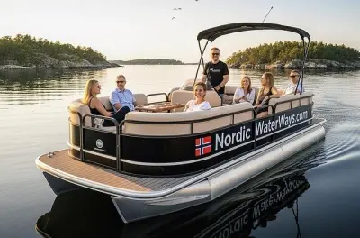 Kristiansand Archipelago Pontoon Tour: DS Hestmanden & Bragdøya