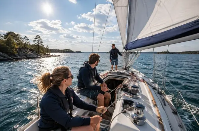 Aventure voile dans l’archipel de stockholm : Apprendre à naviguer