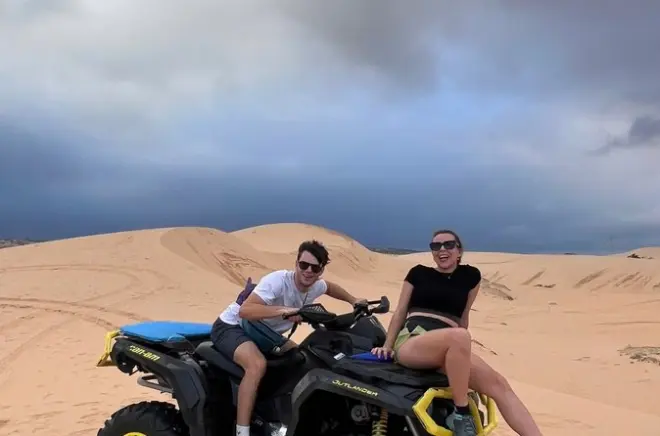 Quad a Mui Ne: Dune di sabbia bianca e viste sulla costa