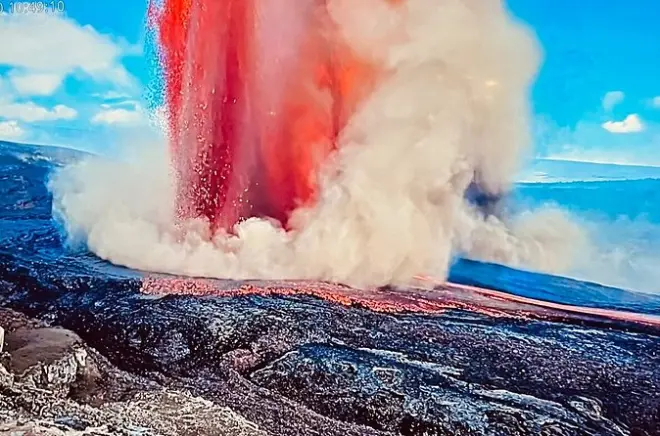Kīlauea Ausbruch ab Hilo: Lavafelder & Dampfaustritte