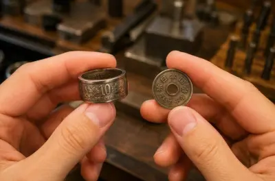 Coin Ring Making in Asakusa: Handcraft a Vintage Coin Ring