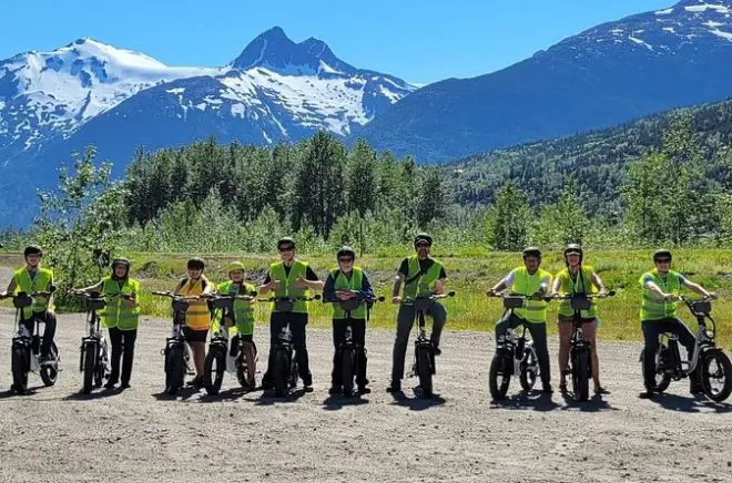 Skagway Klondike E-Bike Tour mit Bierverkostung