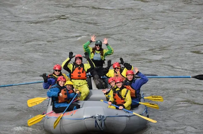 Rafting near Denali National Park: Nenana River wilderness