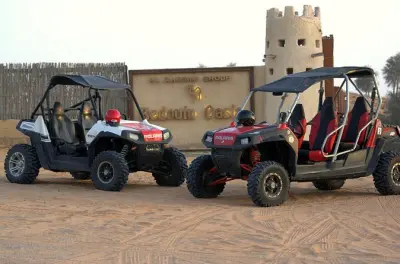 Dune Buggy Riding in Ras al Khaimah Desert: Explore untouched red dunes alone