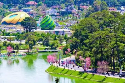 Da Lat City Tour: Cable car, waterfalls & French colonial sites