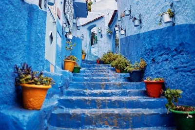 Descubra as ruas azuis de chefchaouen, a grande mesquita e a kasbah num passeio guiado saindo de fez. inclui transporte, guia local e tempo livre para explorar.