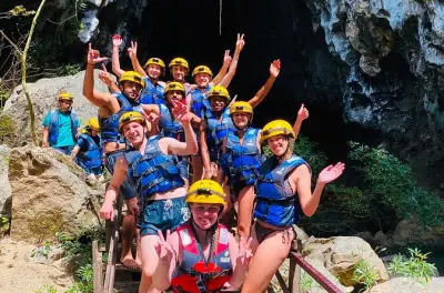Zipline em Dong Hoi: Aventura na caverna Paradise e Dark Cave