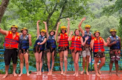 Ziplining in Phong Nha from Dong Hoi: Dark Cave & boat tour