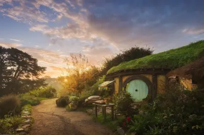 Da Auckland: Hobbiton e grotta delle lucciole in un giorno