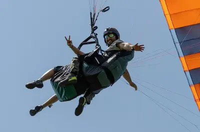 Tandem Paragliding in Gudauri: Certified Pilots, Full HD Video