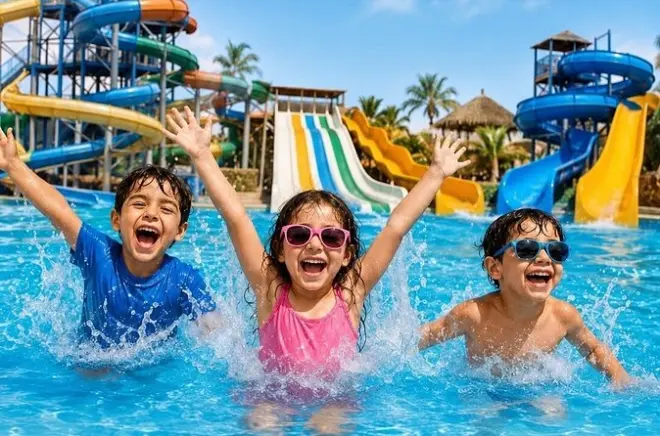 Ain Sokhna depuis Le Caire : Plage et parc aquatique en mer Rouge