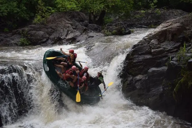 Tenorio River Rafting Class III–IV from Playa Hermosa