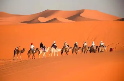 3-Day Sahara Camel Trek: Marrakech to Merzouga Golden Dunes
