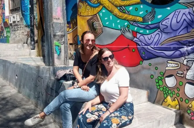 Visite à pied de Valparaíso avec funiculaires et street art