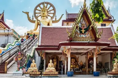 Koh Samui half-day tour: Big Buddha, waterfalls & temples