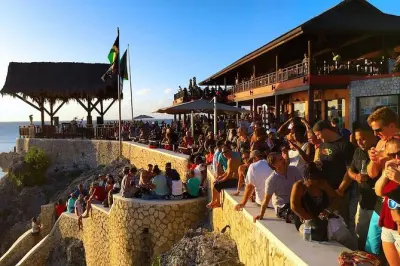Negril plage Seven Mile, Rick's Cafe et shopping