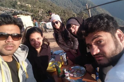 Easy nagtibba trek from pantwari with camping, bonfire, and sunrise summit. perfect for beginners seeking a quick himalayan weekend adventure.