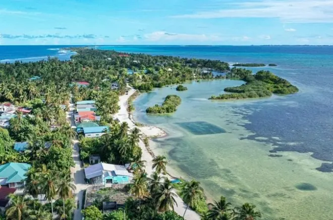 Quatro ilhas de Addu City, Maldivas, tour privado