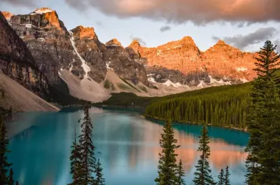 Lago Moraine, Lago Louise y Lago Peyto desde Banff