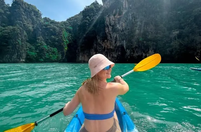Caiaque em Ko Lanta: 3 ilhas, 2 cavernas e floresta de mangue