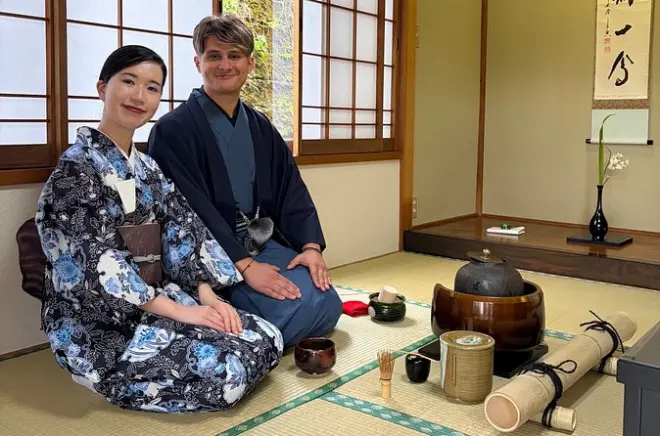 Cerimonia del tè e kimono a Nikko: Esperienza privata con guida