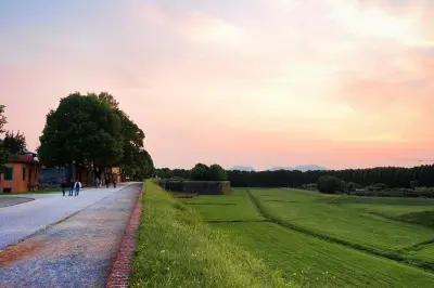 Lucca en e-bike privé : Remparts, églises et dégustations locales